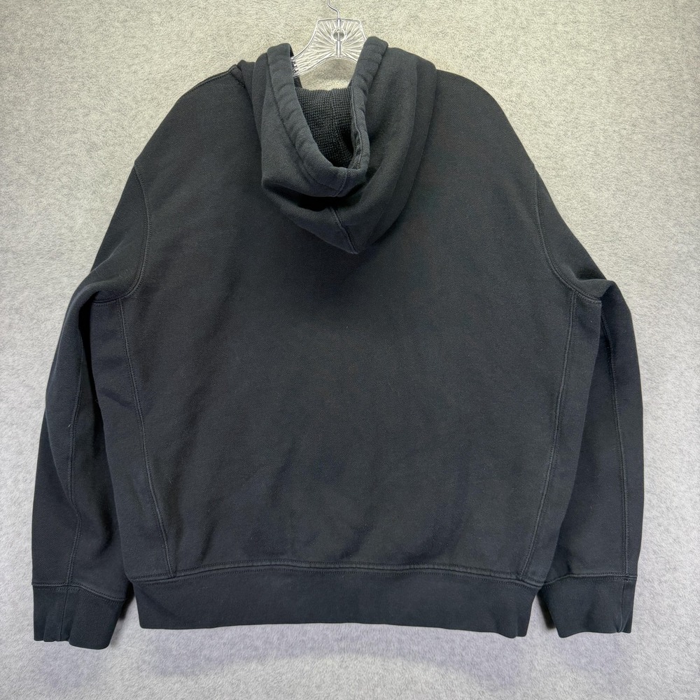 Polo Ralph Lauren Hoodie Mens 2XL Black Full Zip Fleece Pony Thermal Hood - Picture 7 of 7